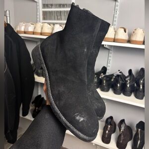 Black Suede Ankle Boots